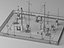 Weather Monitoring Station 3D Model Environmental Sensor Equipment Pack