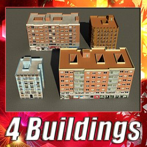 building 69-72 collections 3d 3ds