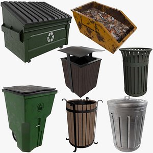 Trash Bin Collection 01