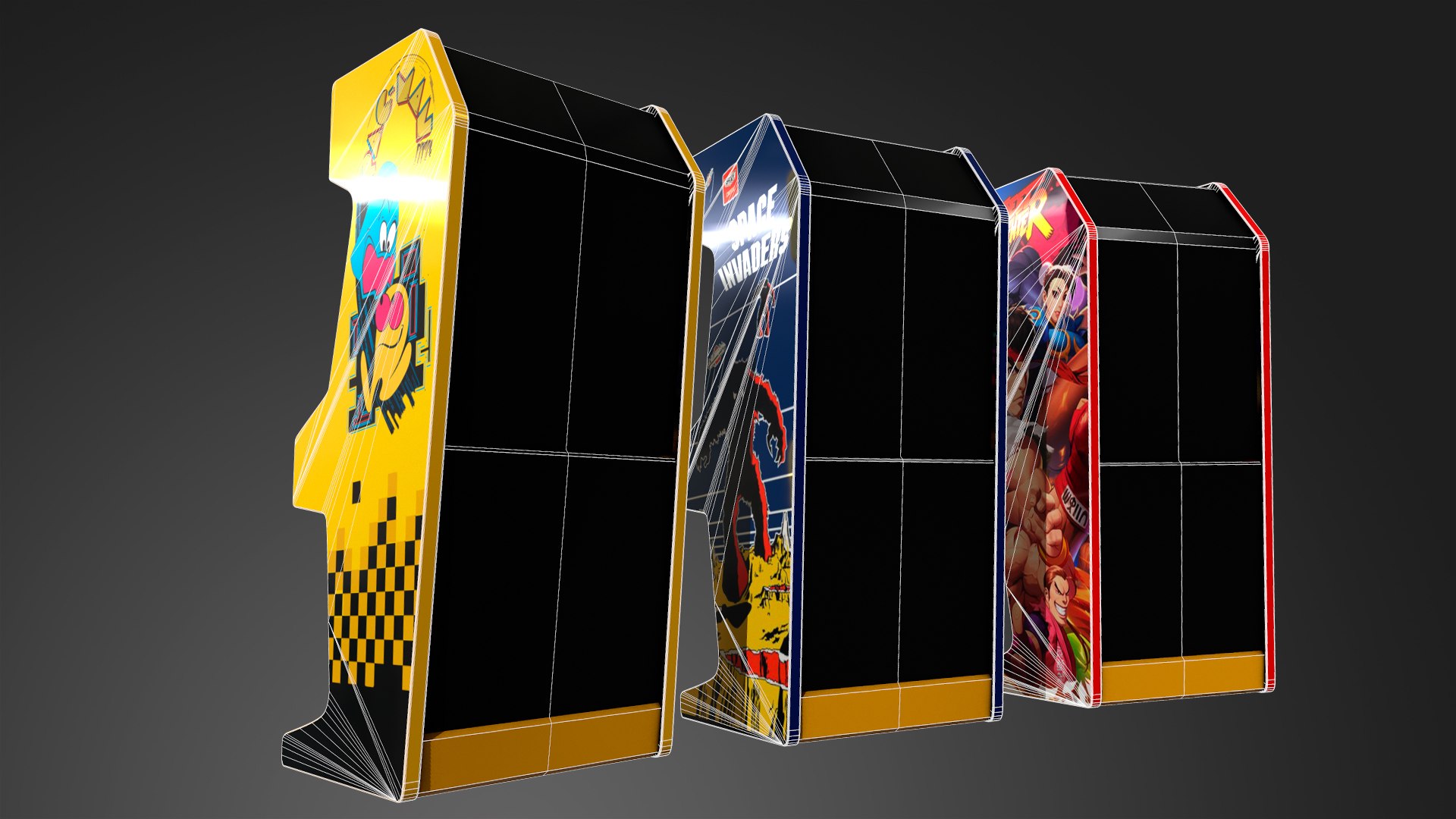 Arcade Machines 3D Model - TurboSquid 1646766