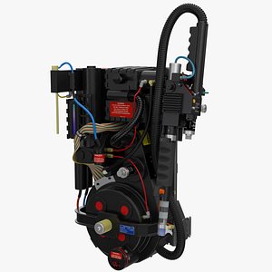 3D Ghostbuster Proton Pack model