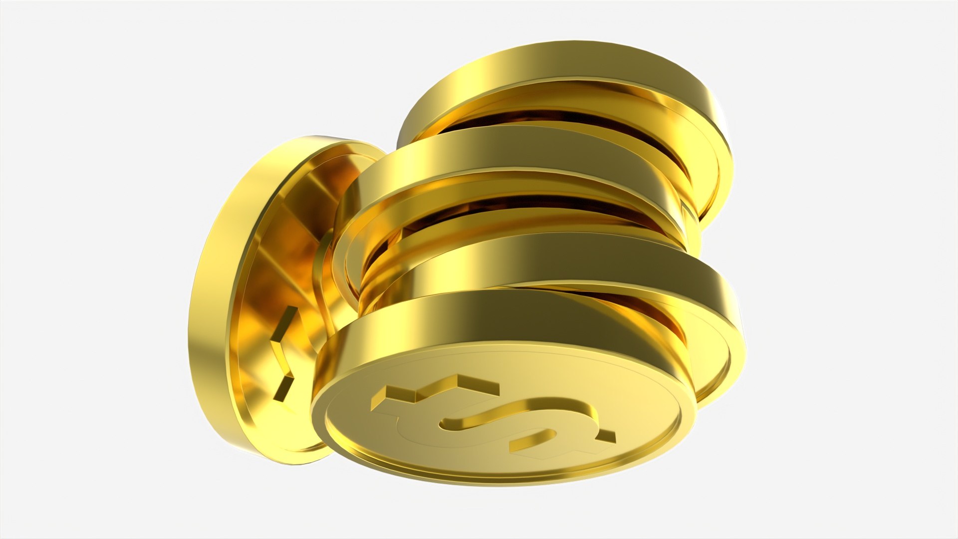 3D Dollar coin stack https://p.turbosquid.com/ts-thumb/Gs/Ffr5WI/px/004/jpg/1691619180/1920x1080/fit_q87/9f29c6642c2dfc6eab845a9931d984e610019894/004.jpg