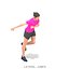 exercise woman 3D model