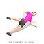 exercise woman 3D model