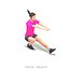 exercise woman 3D model