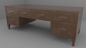 Old Vintage Desk