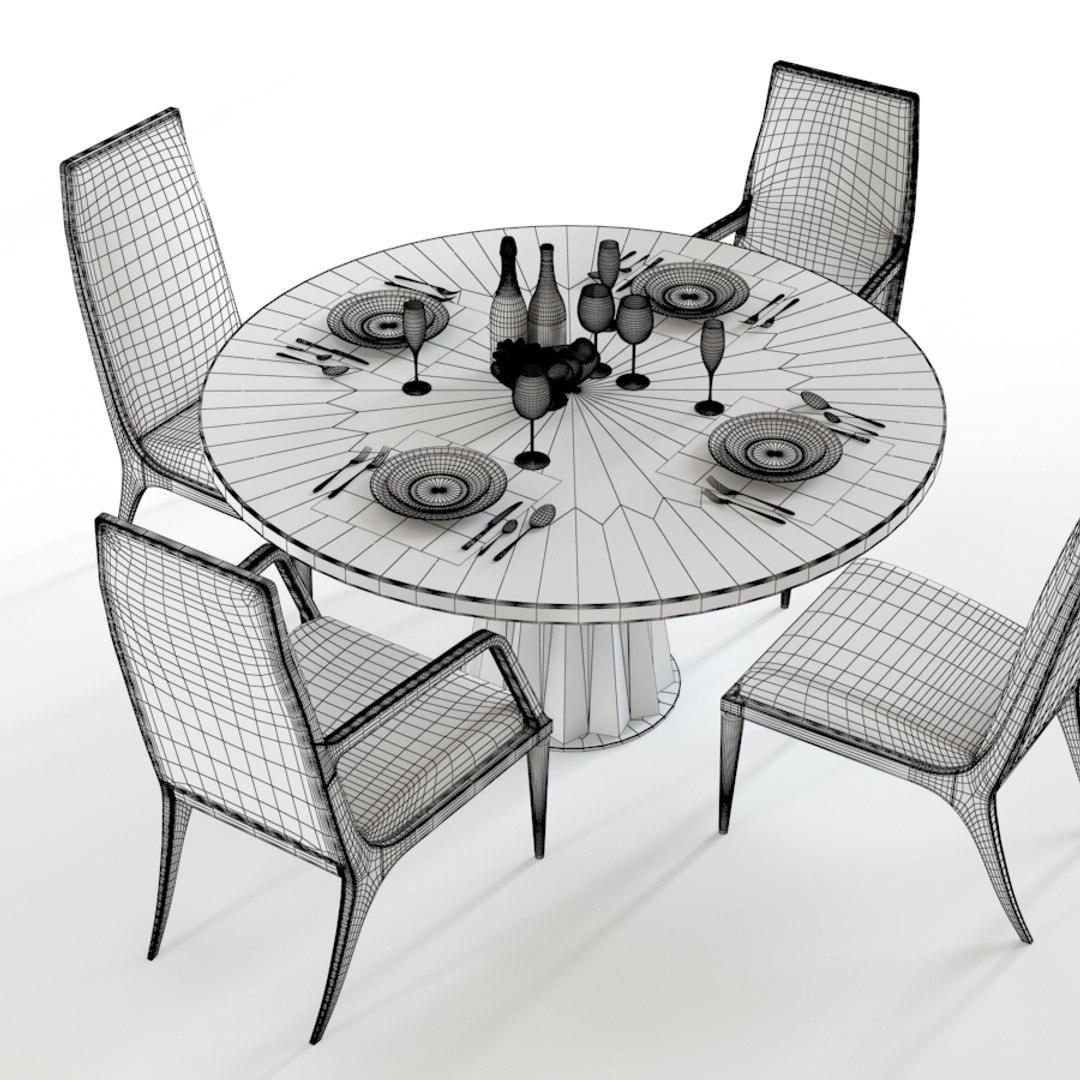 Baker heliodor table jasper 3D 1142989 TurboSquid