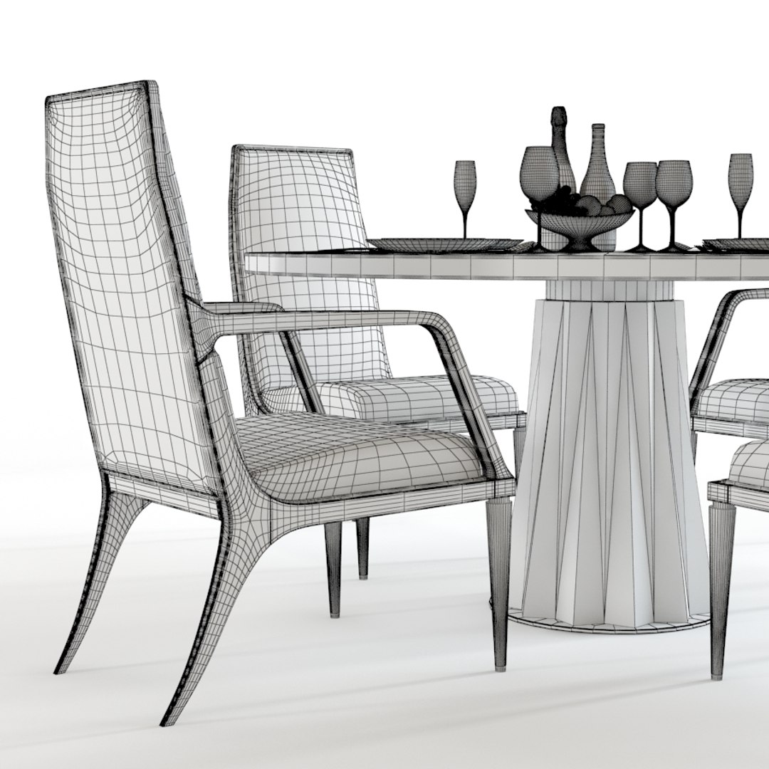 Baker heliodor table jasper 3D 1142989 TurboSquid