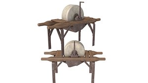 3D Blacksmith  Grinding Stone model