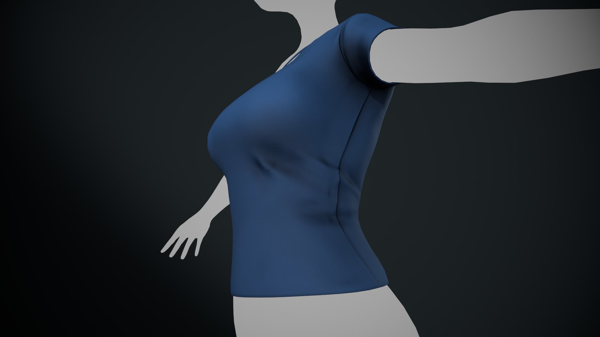 Female Blue T-Shirt Style 1 3D model https://p.turbosquid.com/ts-thumb/Gs/VxUmhy/Pw/tbrender_move_010/png/1651670374/1920x1080/fit_q87/643836cf59822b7b43e2c841a21d4c87ff93a1e3/tbrender_move_010.jpg