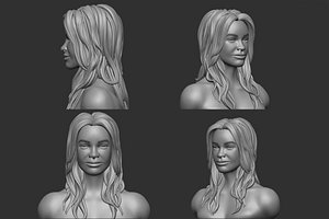 hair person 3D model