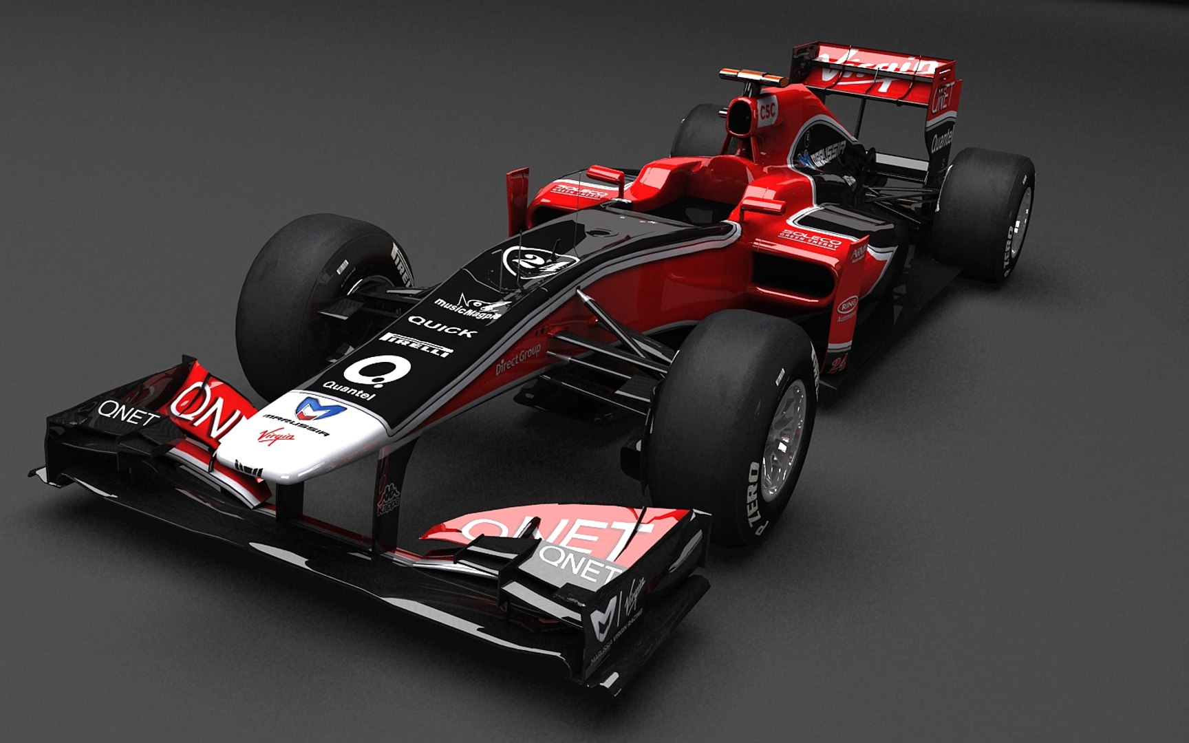 3d 3ds 2011 Marussia Virgin Mvr-02