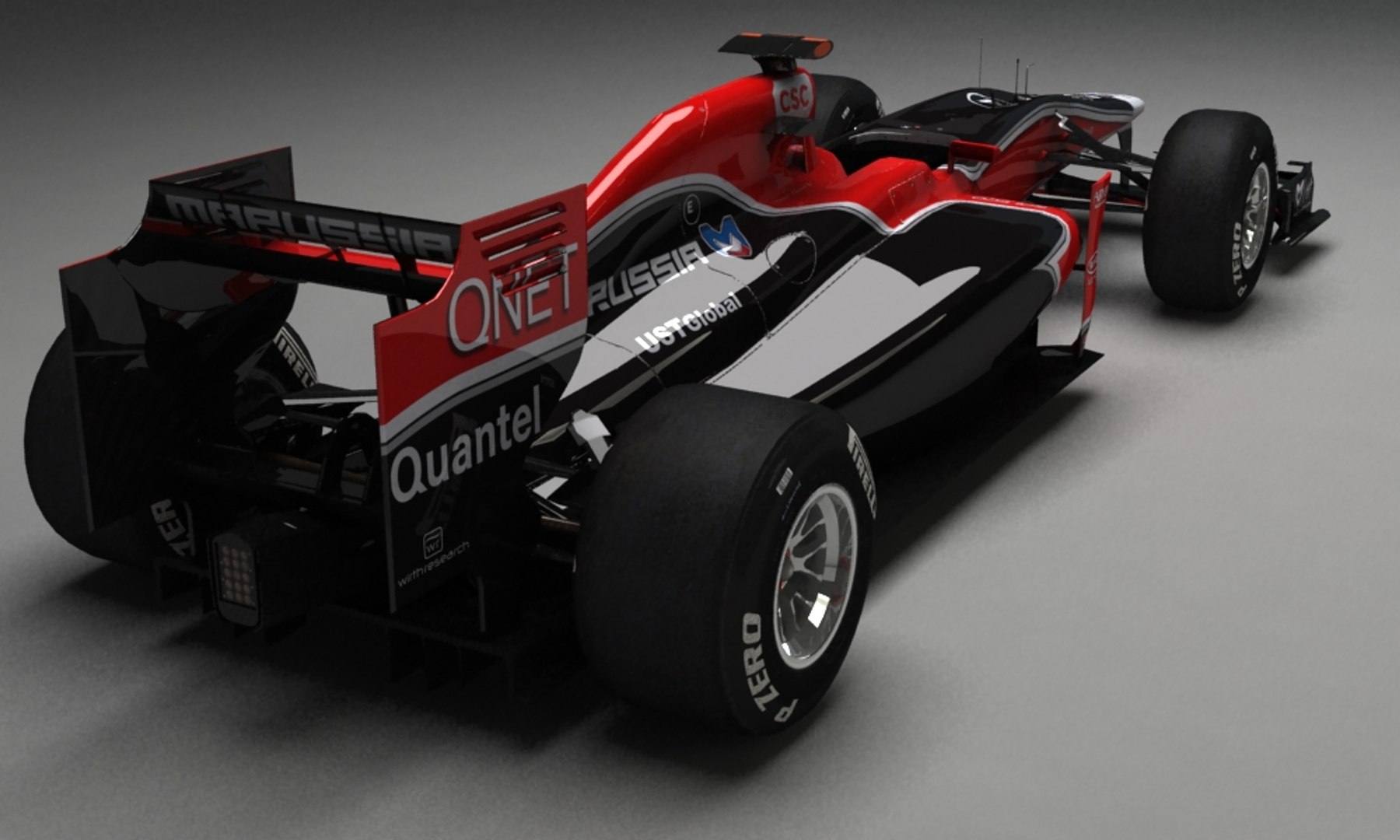 3d 3ds 2011 Marussia Virgin Mvr02