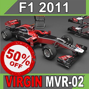 F1 2011 Marussia Virgin MVR-02