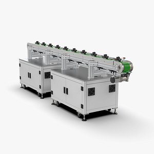 3D Automatic Fixed Distance Belt Line model