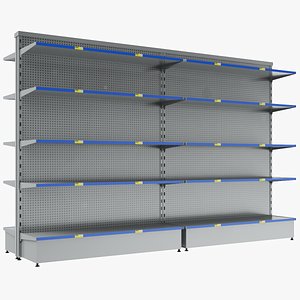 Supermarket Empty Shelves
