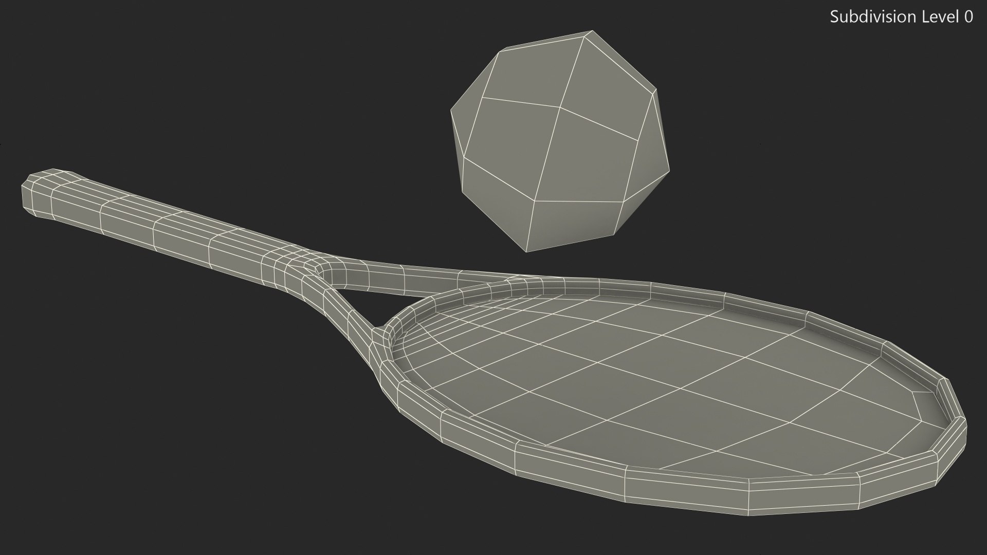 Tennis Racket Ball 3D Model - TurboSquid 1641152