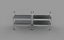 Medizinischer Wagen 3D-Modell