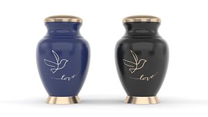 3D Decorative Urn