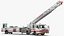 White Velocity Ascendant Heavy Duty Tiller Aerial Ladder Rigged