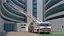 White Velocity Ascendant Heavy Duty Tiller Aerial Ladder Rigged