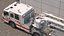 White Velocity Ascendant Heavy Duty Tiller Aerial Ladder Rigged