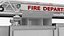 White Velocity Ascendant Heavy Duty Tiller Aerial Ladder Rigged