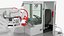 White Velocity Ascendant Heavy Duty Tiller Aerial Ladder Rigged