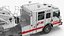 White Velocity Ascendant Heavy Duty Tiller Aerial Ladder Rigged