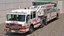 White Velocity Ascendant Heavy Duty Tiller Aerial Ladder Rigged