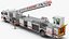 White Velocity Ascendant Heavy Duty Tiller Aerial Ladder Rigged