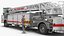 White Velocity Ascendant Heavy Duty Tiller Aerial Ladder Rigged