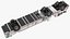 White Velocity Ascendant Heavy Duty Tiller Aerial Ladder Rigged