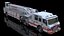 White Velocity Ascendant Heavy Duty Tiller Aerial Ladder Rigged