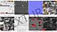 White Velocity Ascendant Heavy Duty Tiller Aerial Ladder Rigged