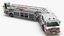 White Velocity Ascendant Heavy Duty Tiller Aerial Ladder Rigged
