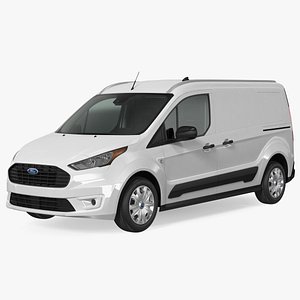 Ford Transit Connect Tailgate White 3D