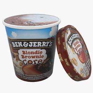 Ben and Jerrys Blondie Brownie Core