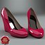 women shoe v7 3d model