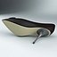 women shoe v7 3d model