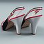 women shoe v7 3d model