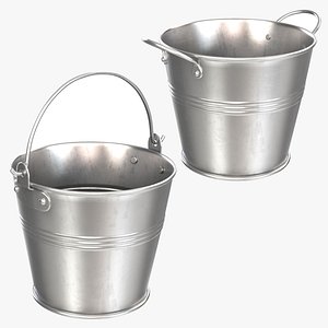Metal Bucket Collection model