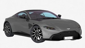 aston martin vantage 2019 3D model