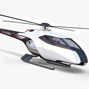 Futuristic Helicopter