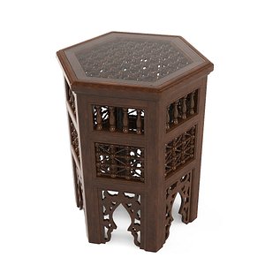 3D moucha table moroccan