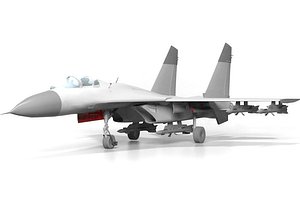 3D su-27 flanker