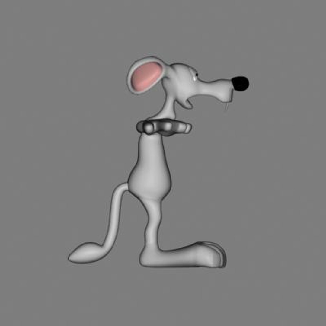 mouse cartoon 3d model