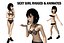 Sexy Girl Rigged и анимированная 3D модель
