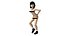 Sexy Girl Rigged и анимированная 3D модель