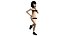 Sexy Girl Rigged и анимированная 3D модель